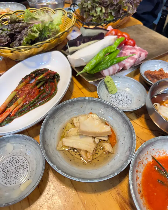 다채로운 밑반찬