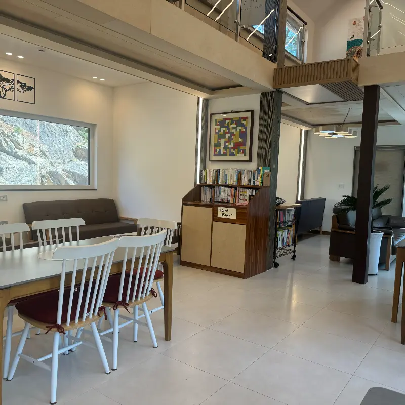 카페 내부 모습