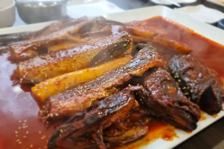 매콤한 코다리찜