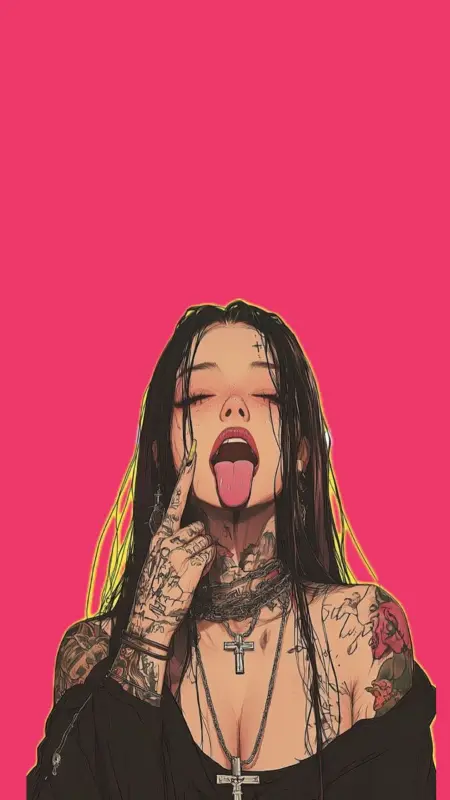 힙스터 감성의 일러스트