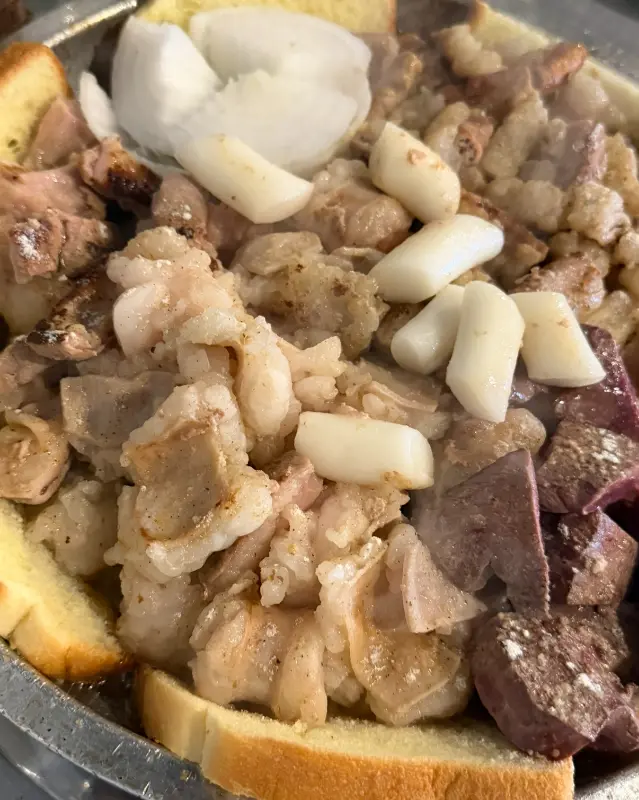 만석곱창 모듬 한 상