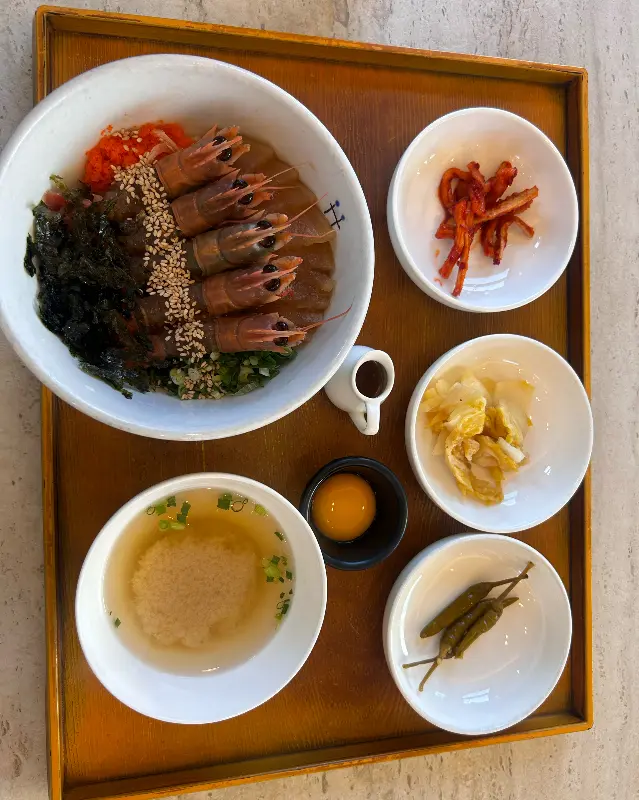 딱새우장 비빔밥