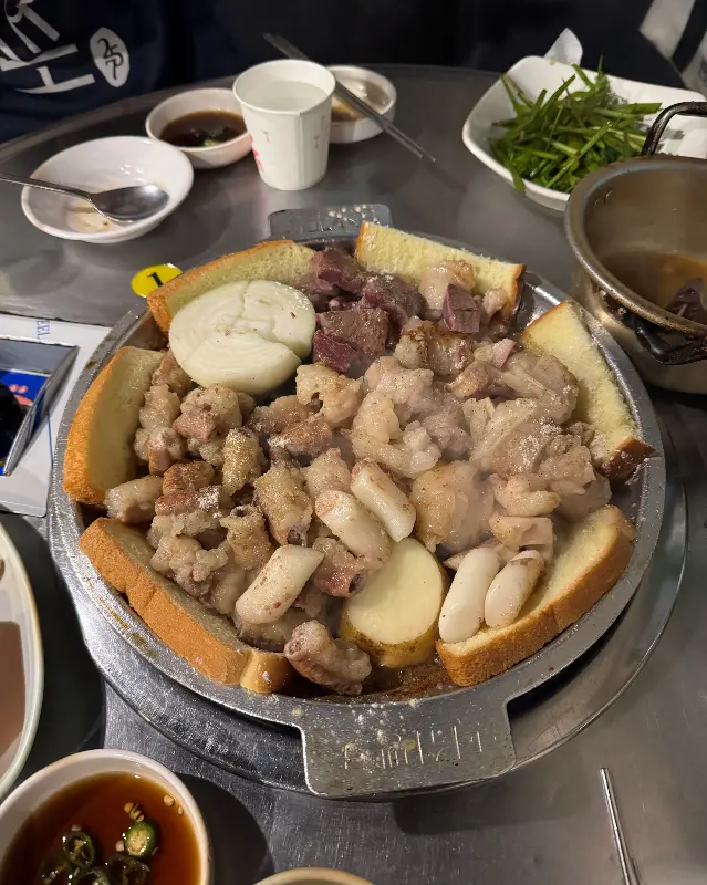 지글지글 익어가는 곱창