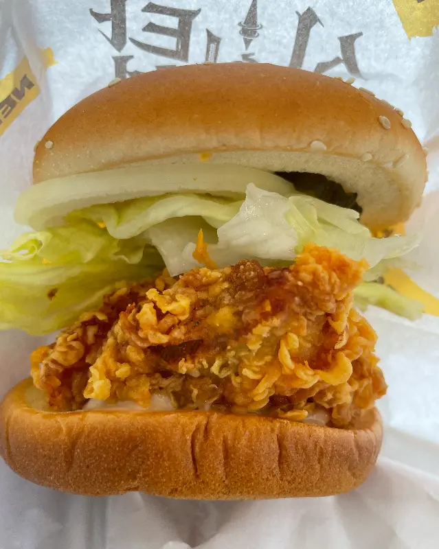 맘스터치 싸이버거