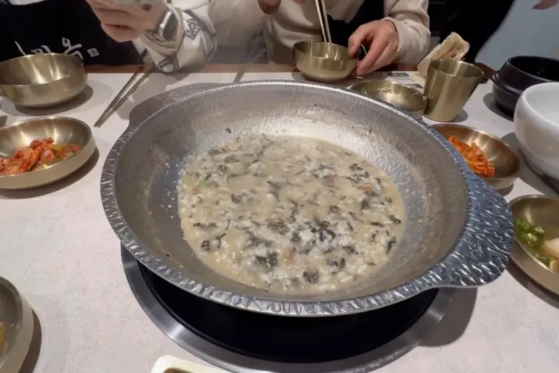 고소하고 담백한 곤드레죽