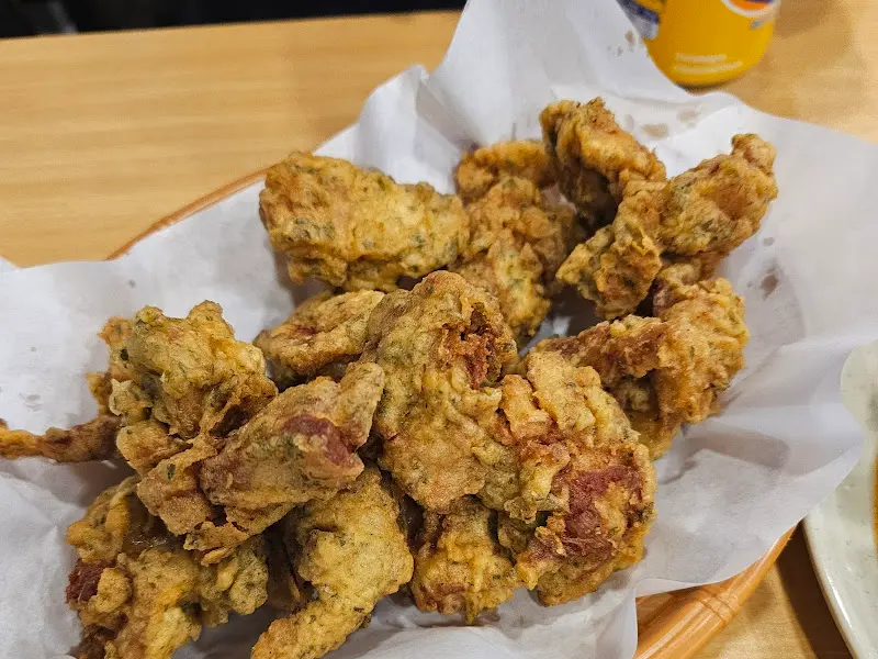 바삭하게 튀겨진 야채 치킨