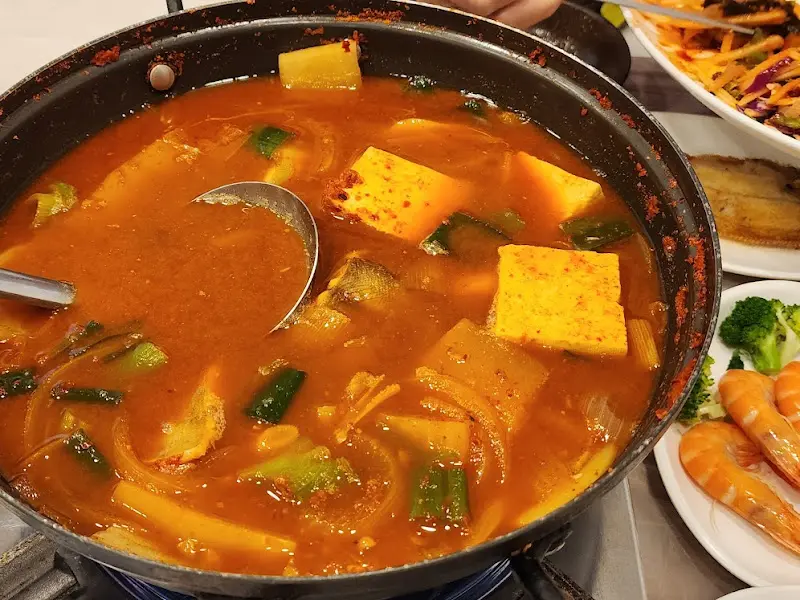 가자미 찌개의 모습