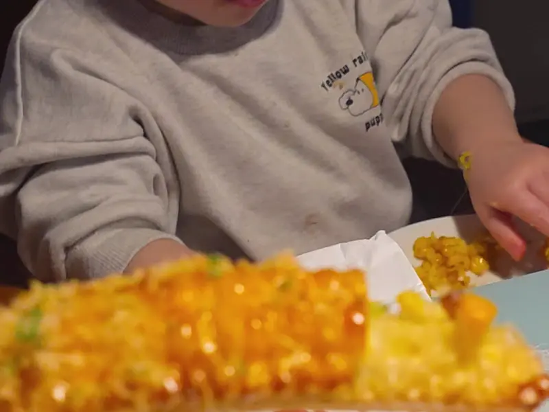 아기가 먹기 좋은 돈가스