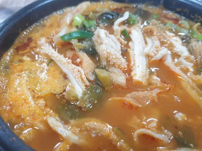 소머리국밥 근접샷