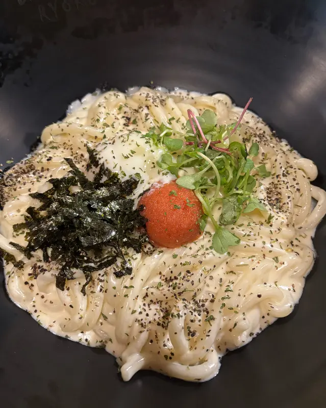 명란 크림 우동