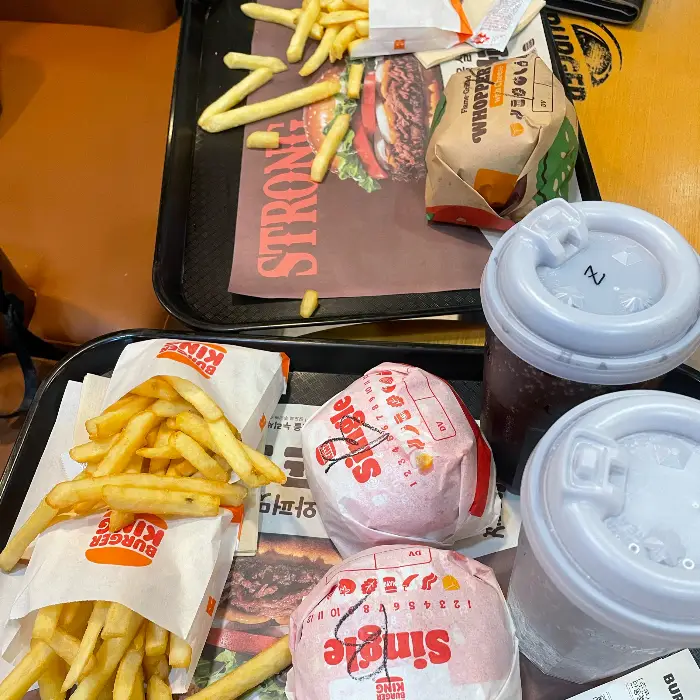 버거 세트 모습 1