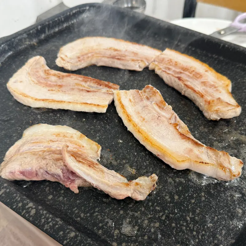 고향쌈밥 삼겹살