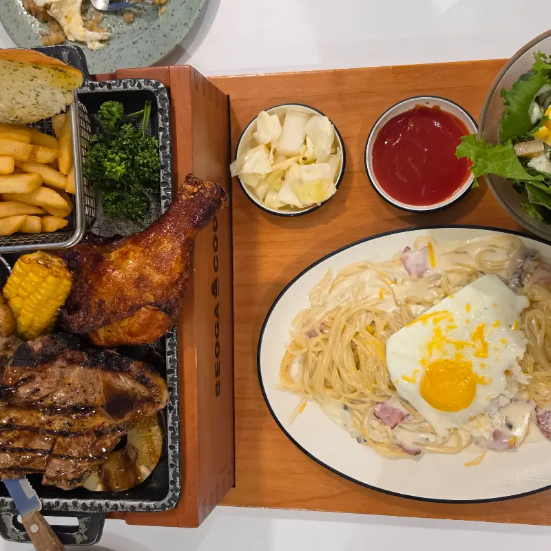 스테이크 한상 하프