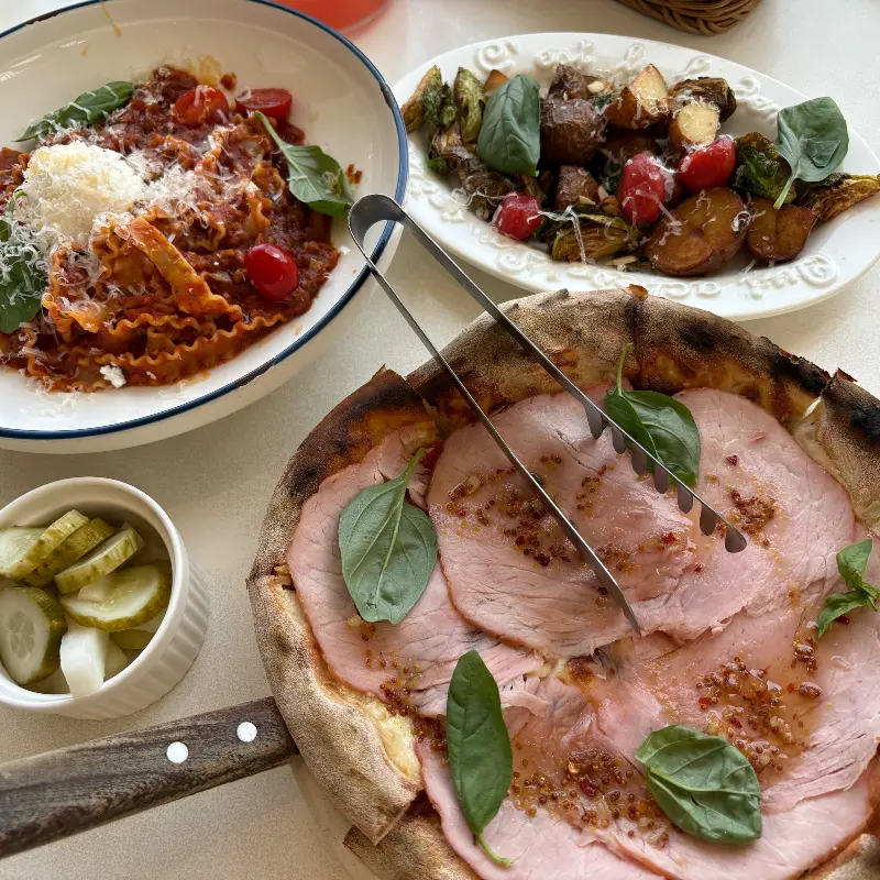 맛있는 트러플 베이컨 까르보나라