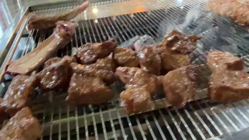 양갈비의 비주얼