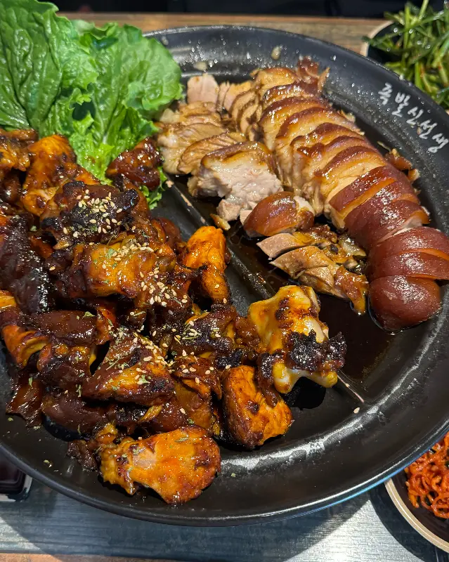 쌈에 싸 먹는 족발