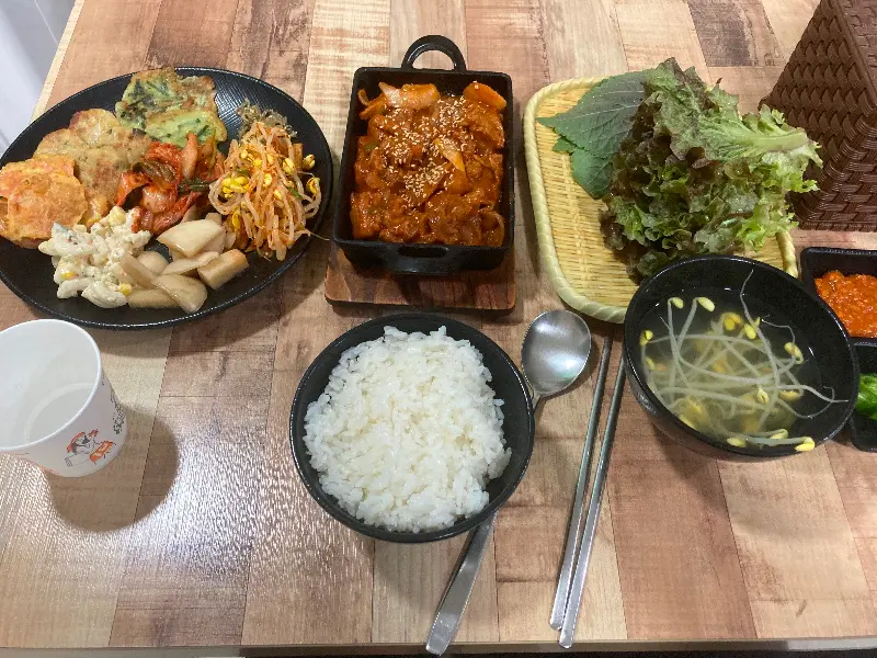 푸짐한 한 상 차림