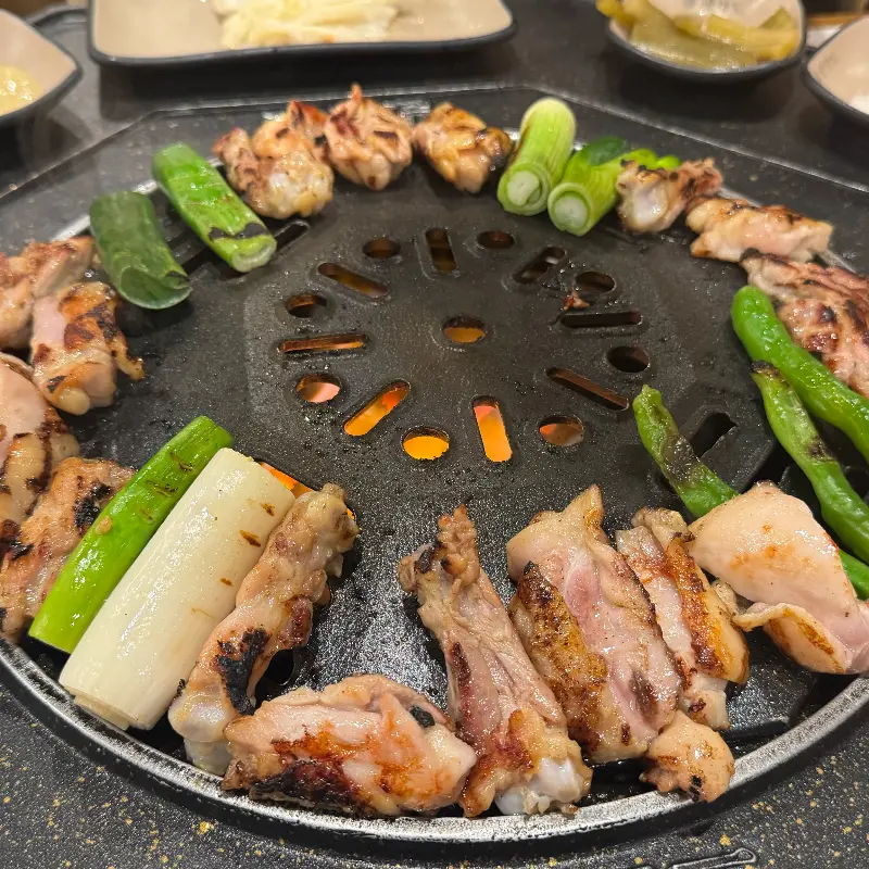 팔각도 닭갈비 한상차림