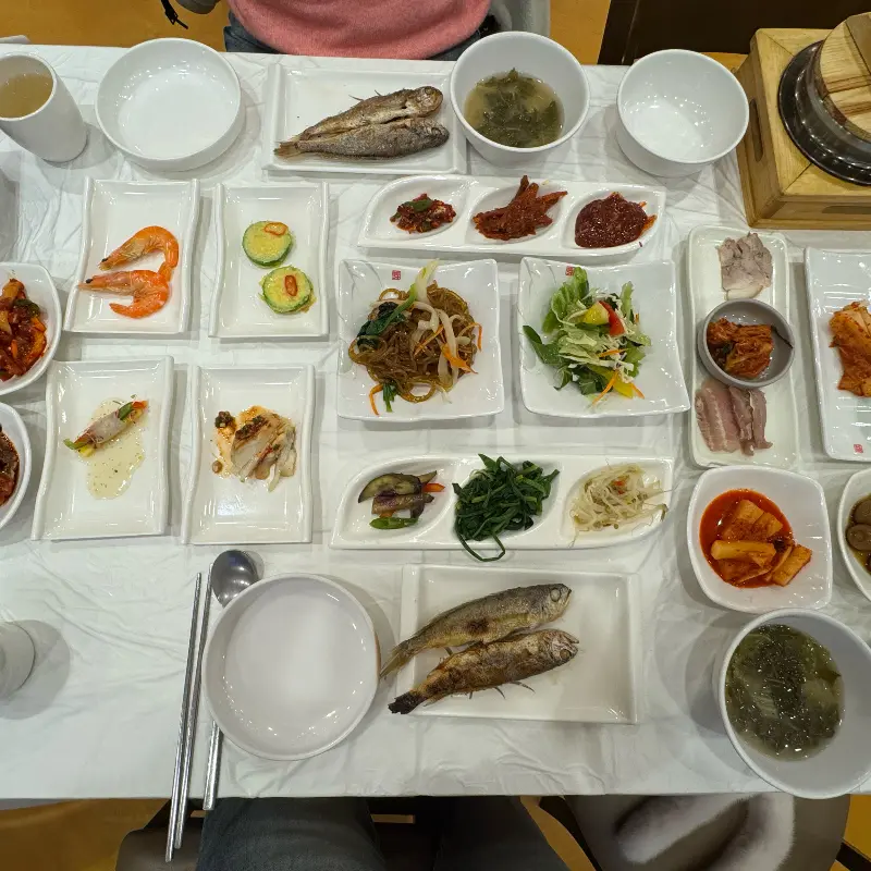푸짐한 한 상 차림