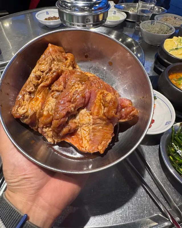 맛깔스러운 돼지갈비