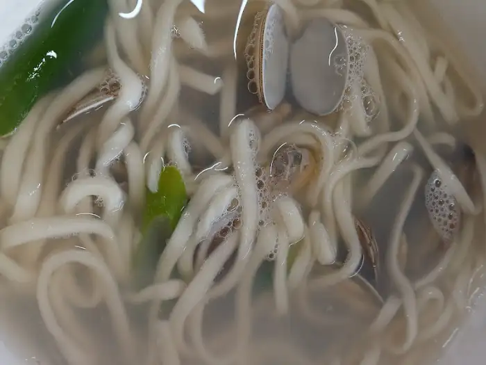 바지락칼국수 사진