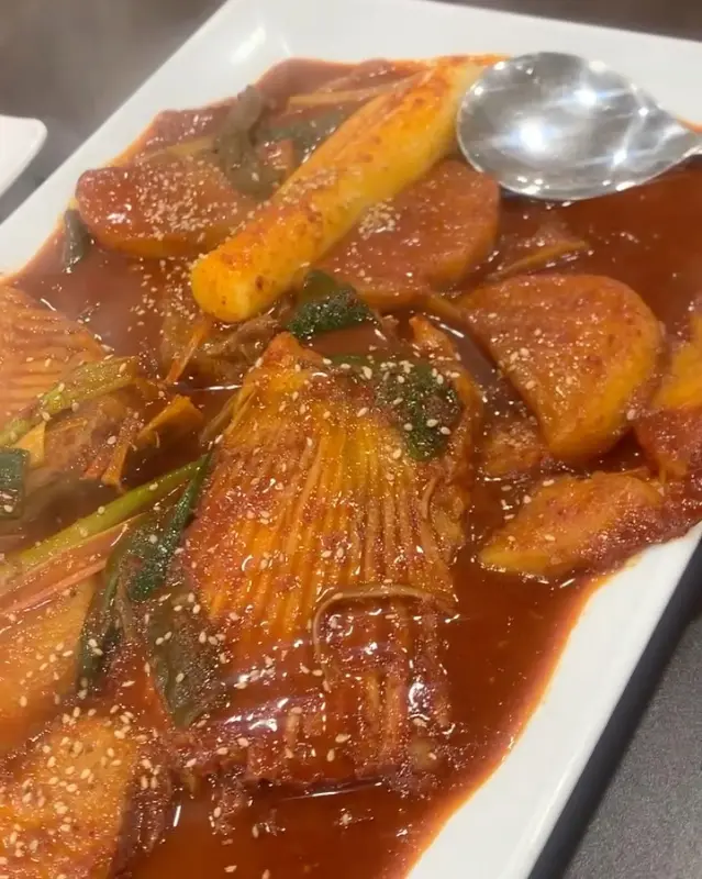 코다리찜 확대샷