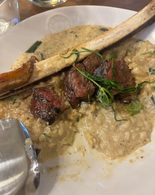 스테이크와 리조또