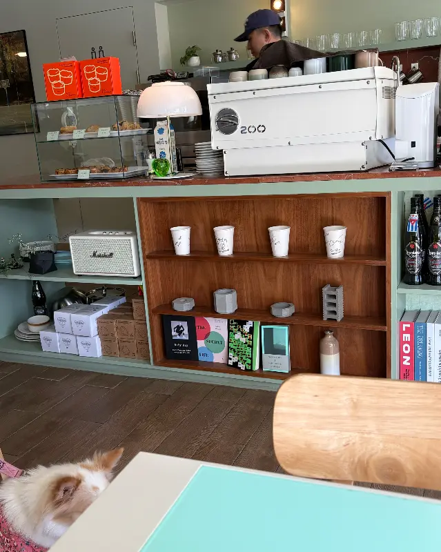 카페 내부 모습