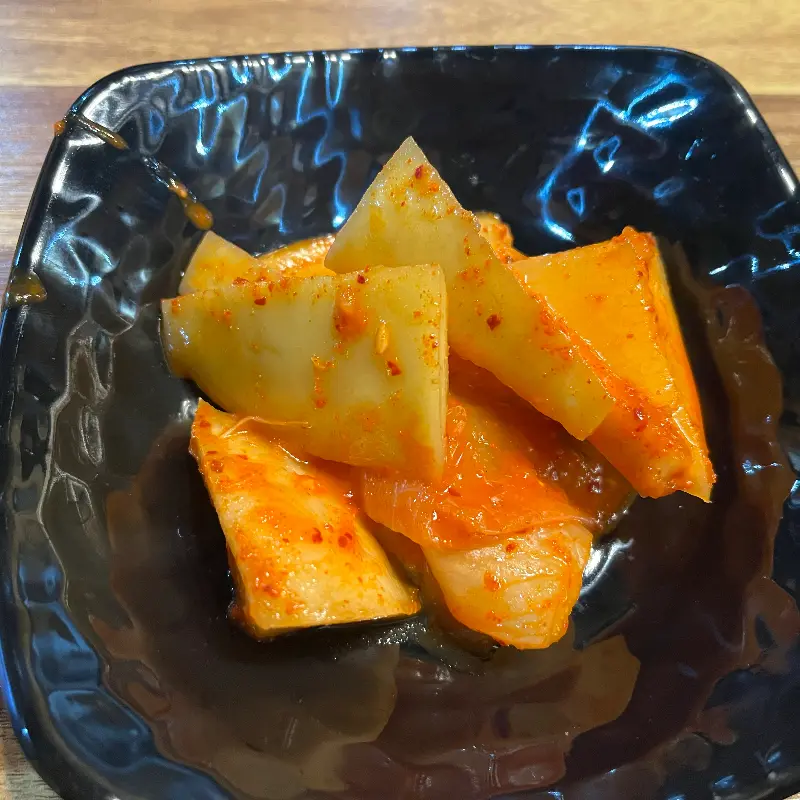 잘 익은 깍두기