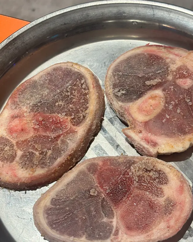 신선한 돼지 껍데기