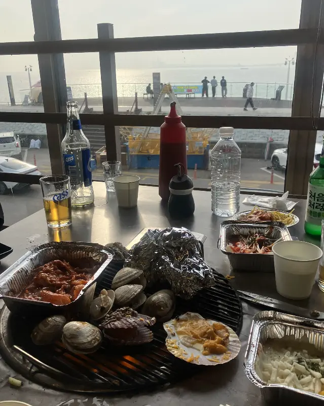 오이도 바다 뷰