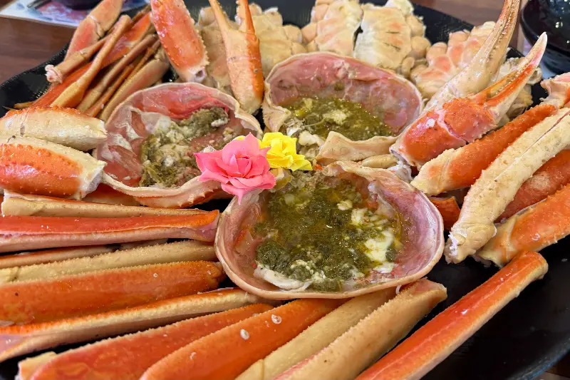 살이 꽉 찬 대게