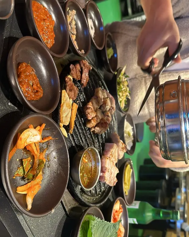 초담집의 테이블 세팅