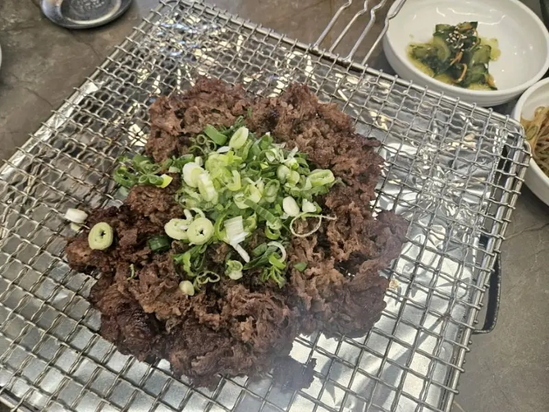 맛있게 구워진 언양 불고기