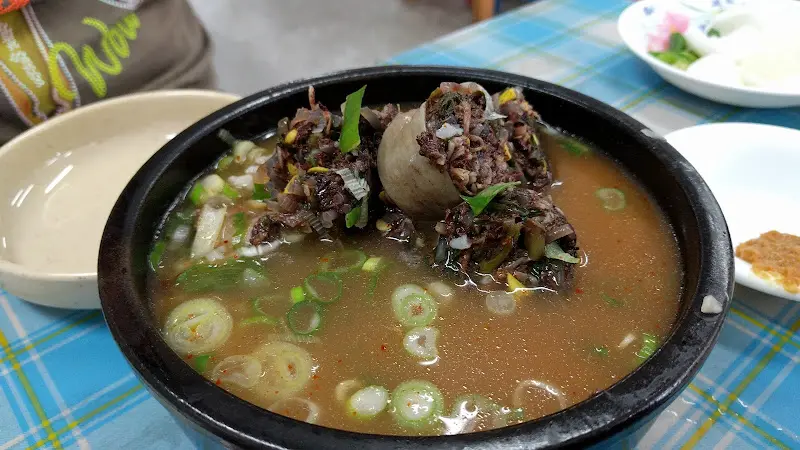 오성암순대국밥 메인 메뉴