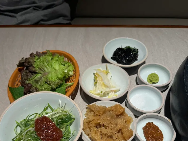 도야집 기본 반찬