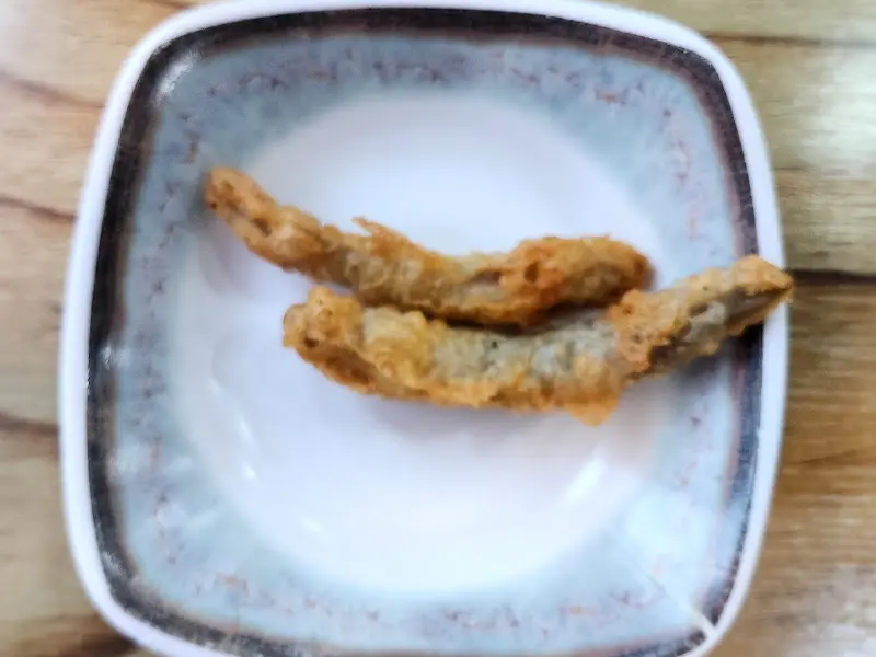 기본으로 제공되는 추어튀김