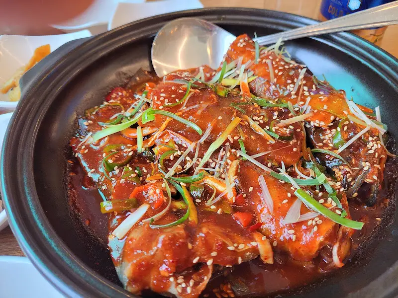 침샘 자극하는 코다리찜