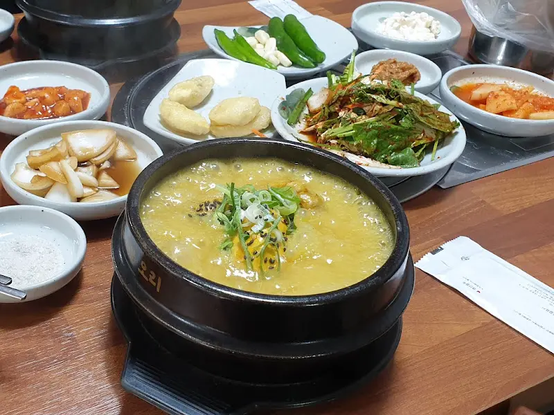 삼계탕과 밑반찬