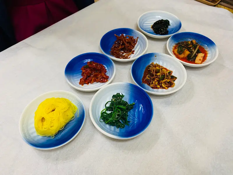 다양한 반찬 클로즈업