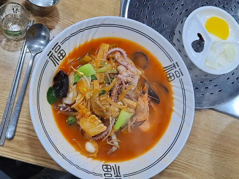 해물짬뽕 비주얼