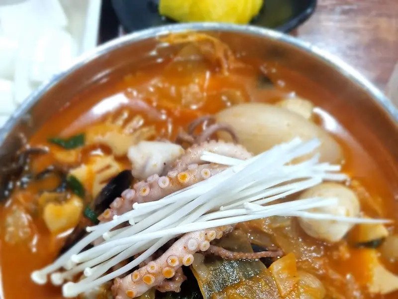 해물짬뽕 클로즈업