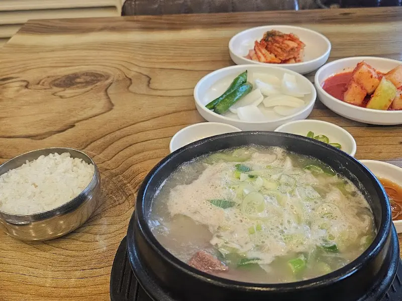 소머리국밥 한상차림