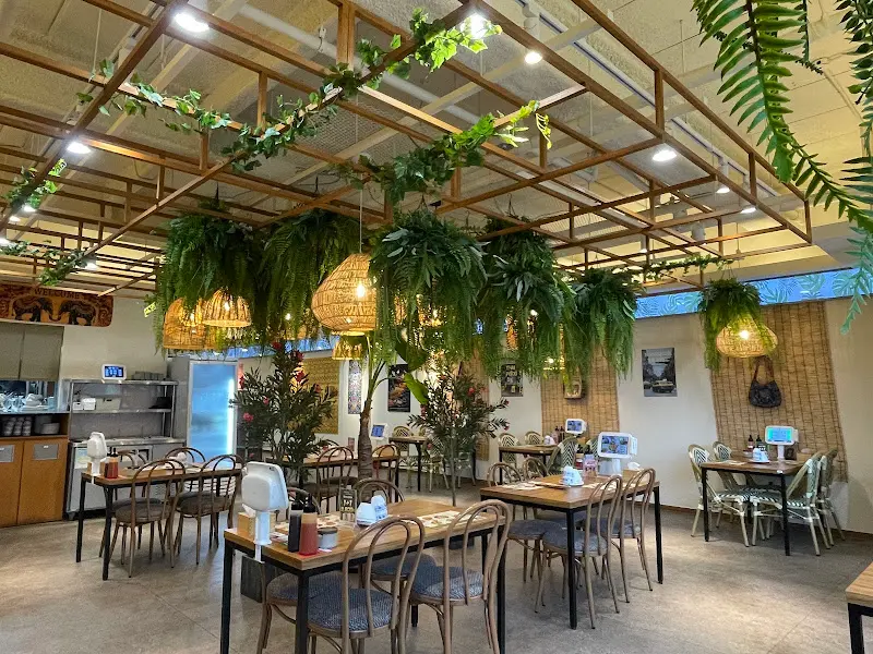 나나방콕 파주운정점의 태국 분위기가 물씬 풍기는 인테리어