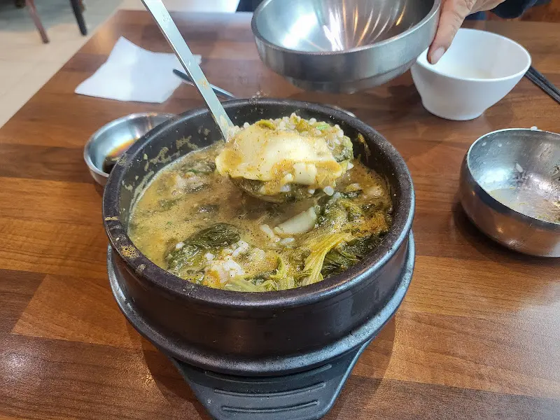 수제비가 들어간 추어탕