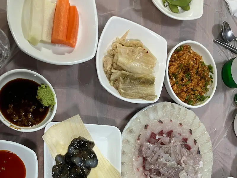 감포횟집 밑반찬