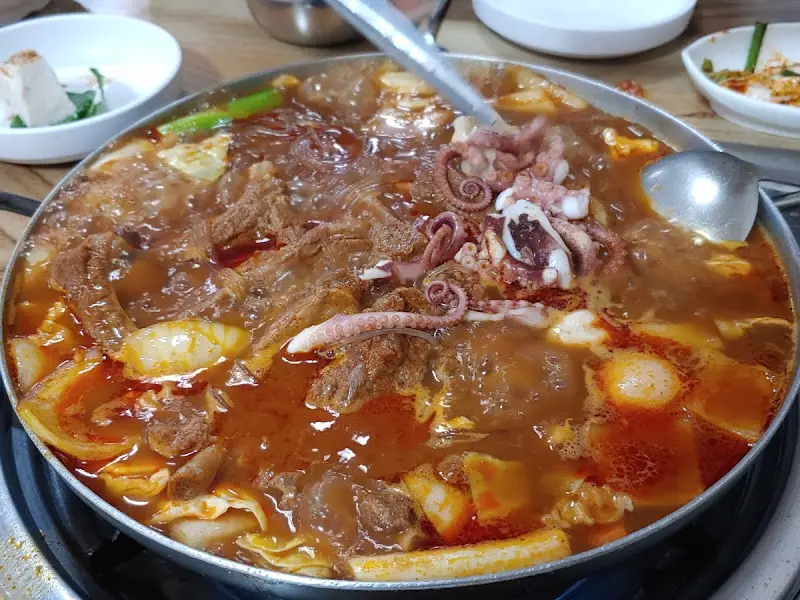매운 갈비찜 풀샷
