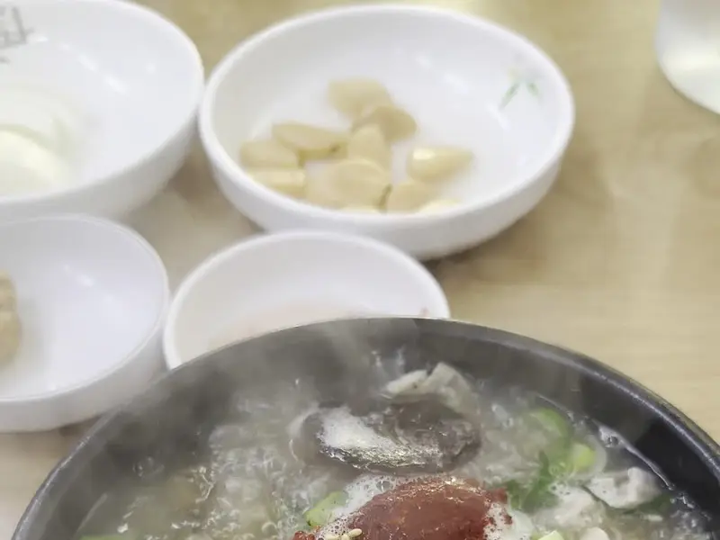 영명국밥 밑반찬