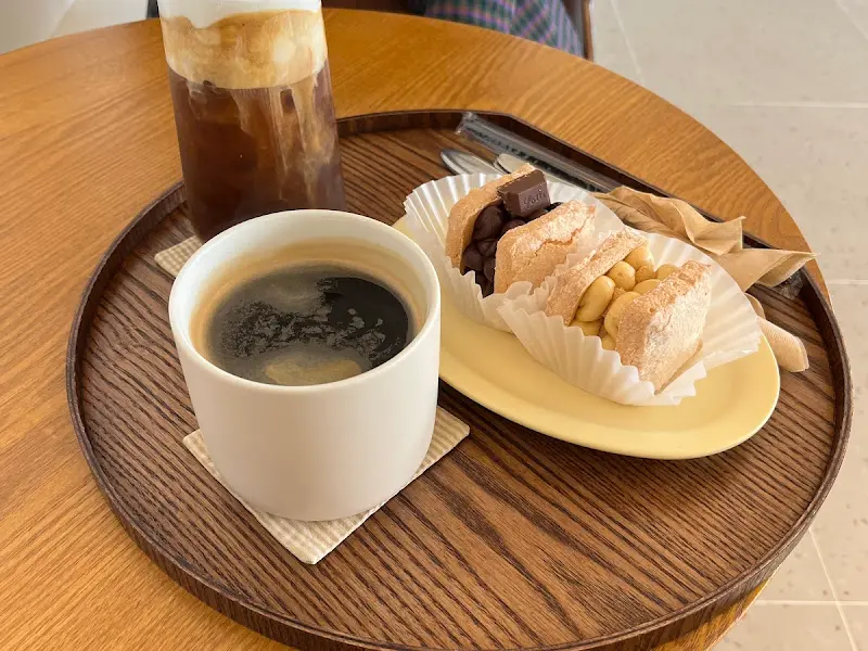 디카페인 콜드블루와 인절미 쿠키