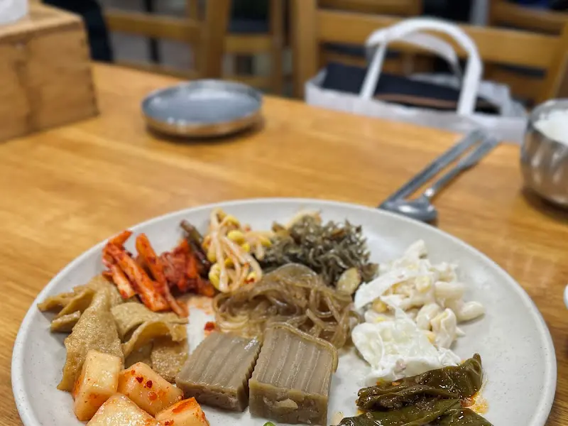 다양한 반찬 클로즈업